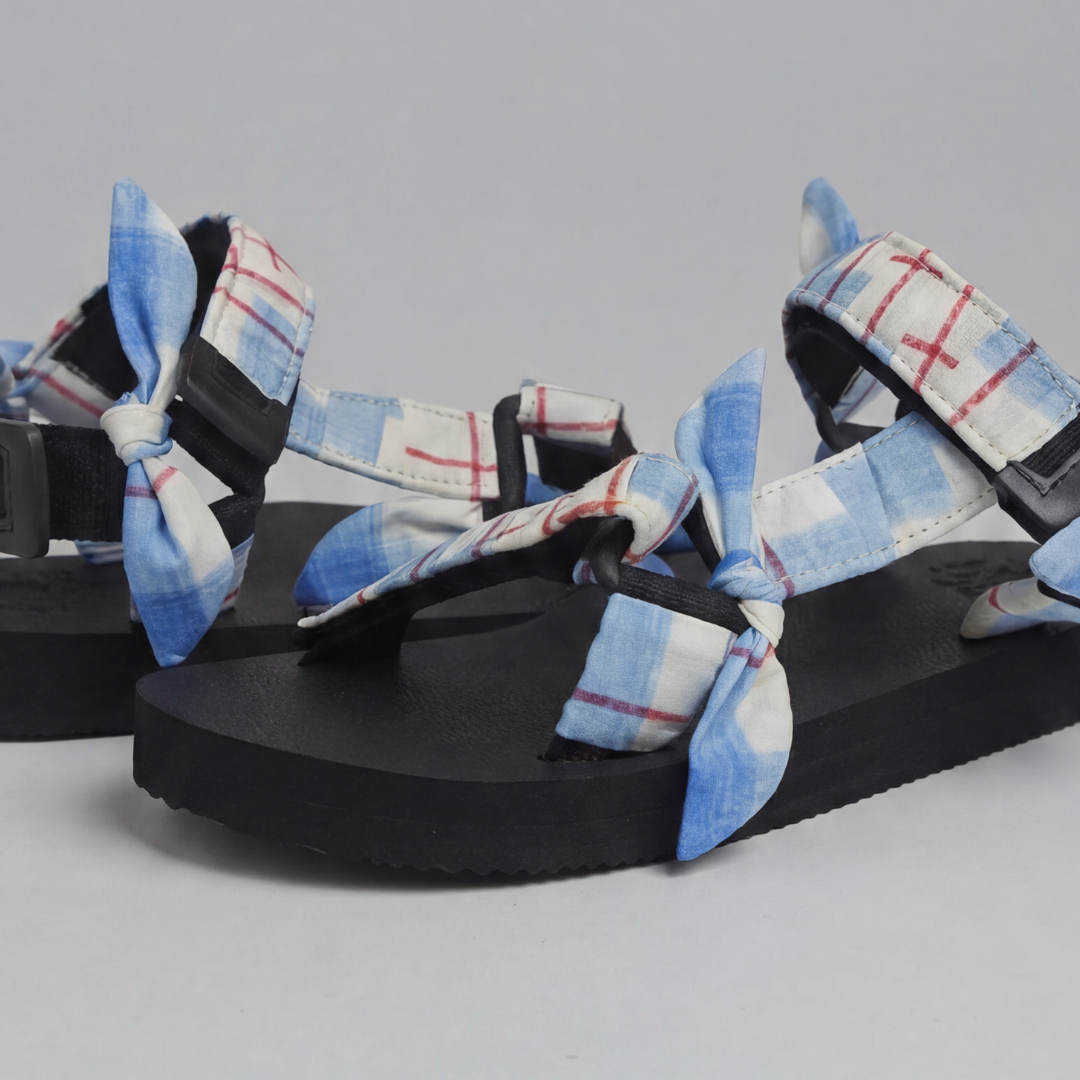 Blue White Checks JaeDals 2.0
