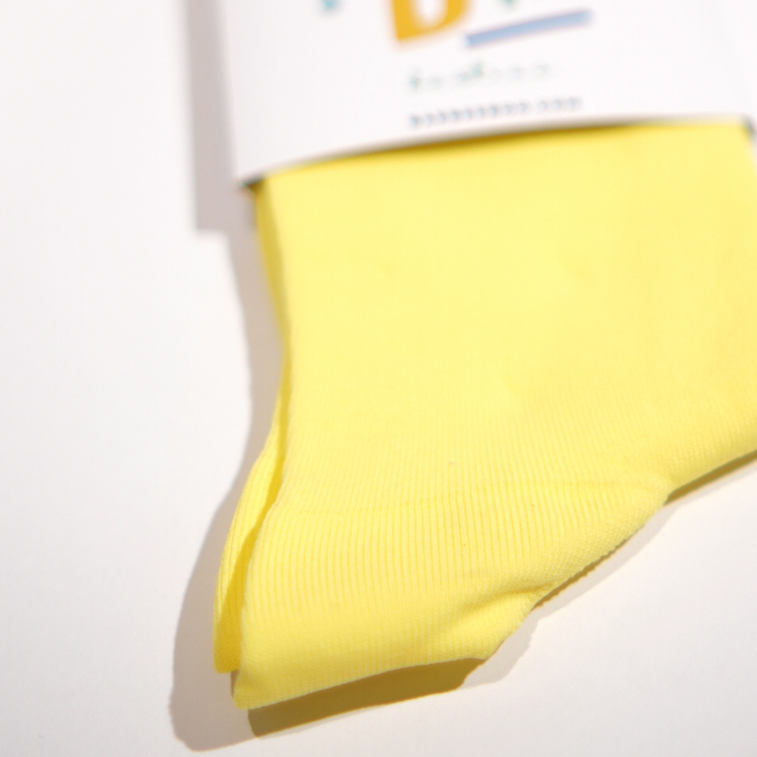 Glow Bestie Yellow Socks
