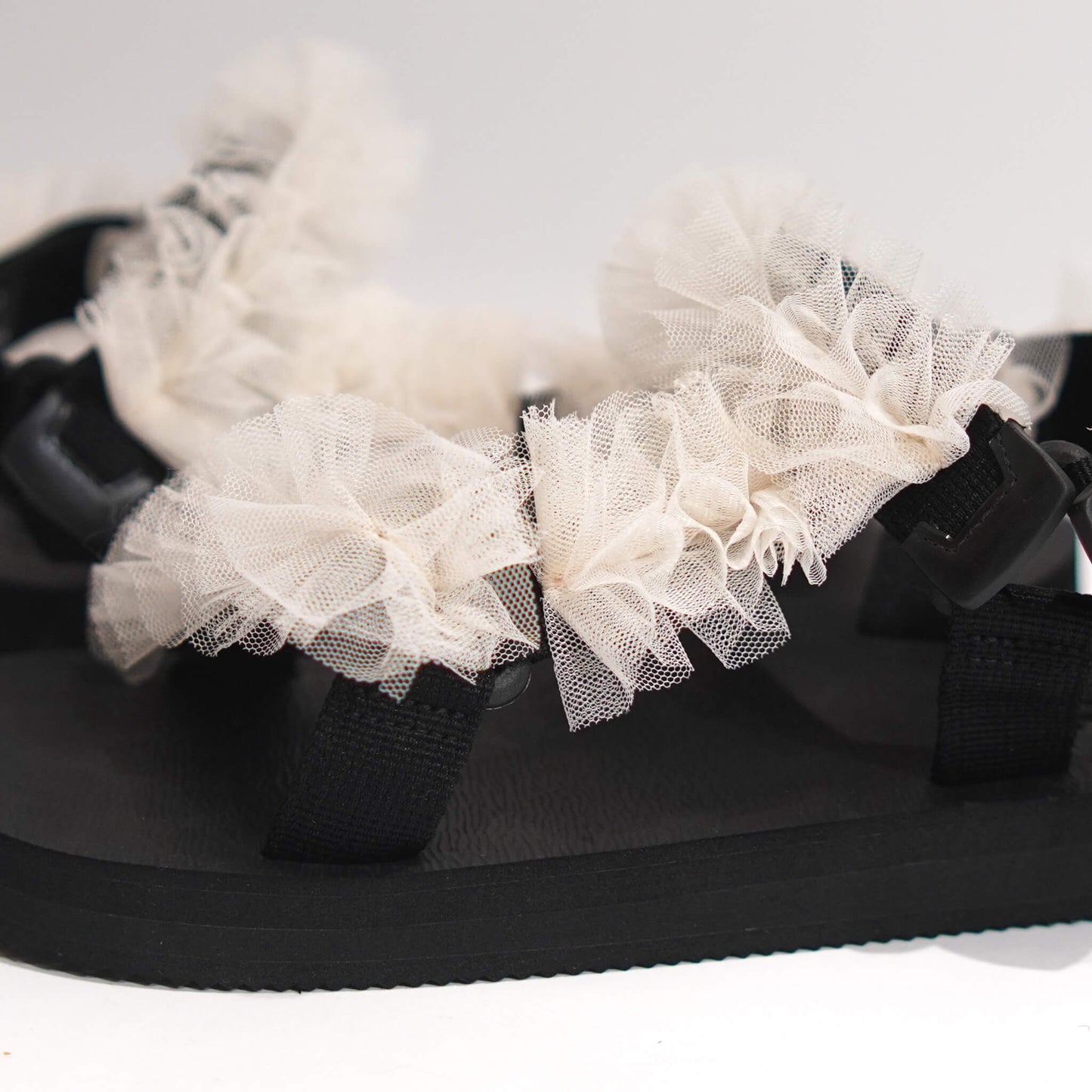 Cream Tulle Frills JaeDals 2.0