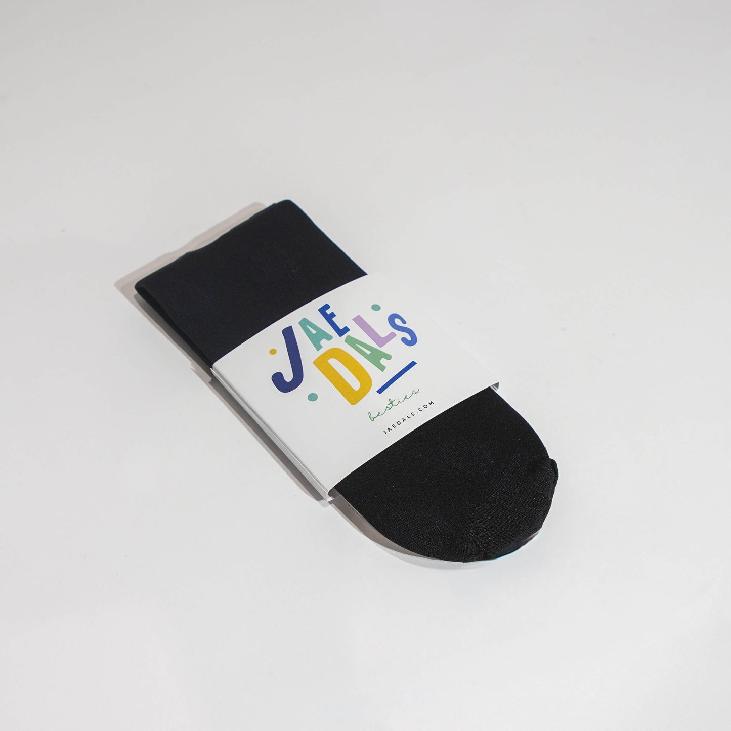 Black Polka Dot Bestie Socks