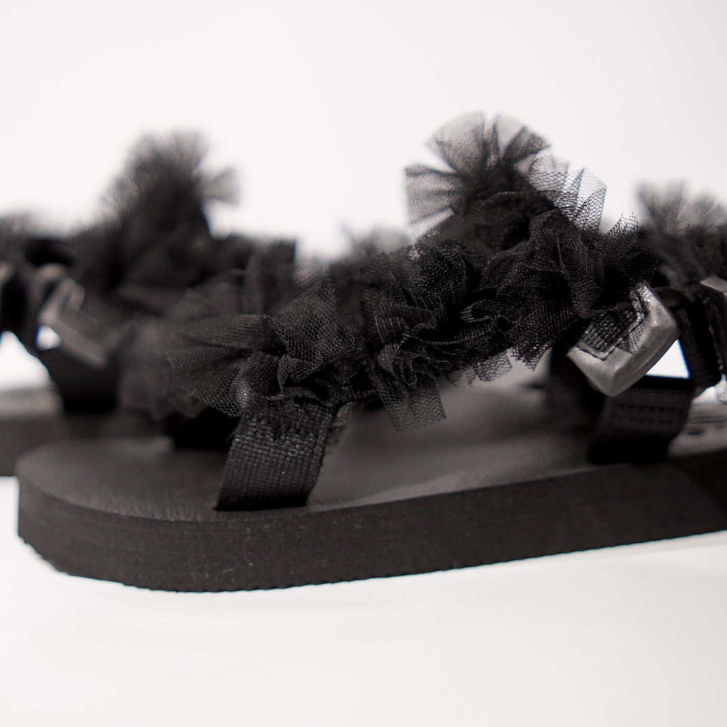 Black Tulle Frills JaeDals 2.0
