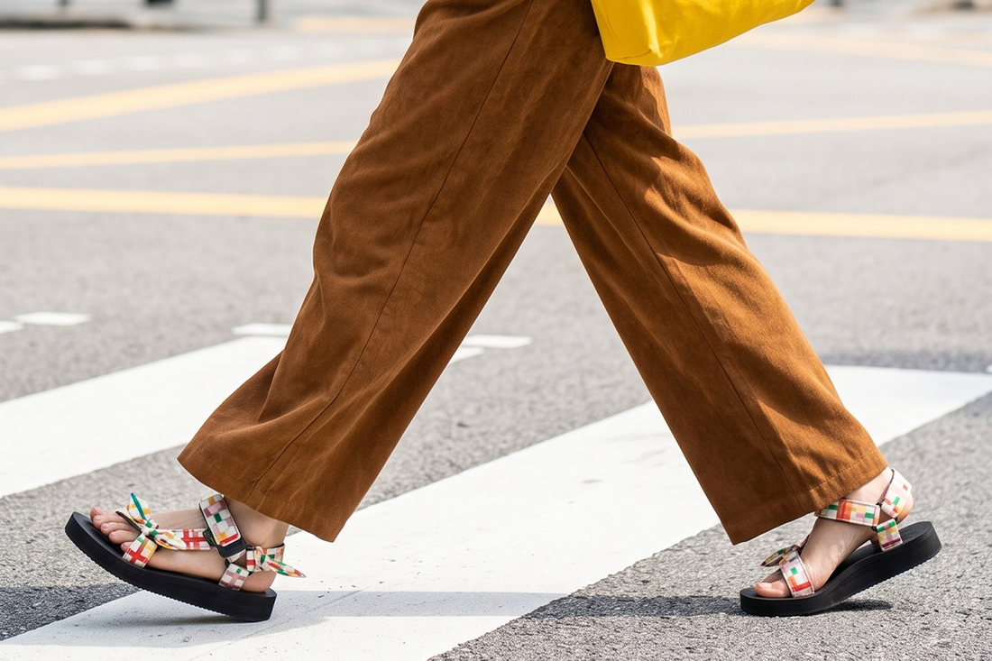 Adjustable Sandals for Wide Feet