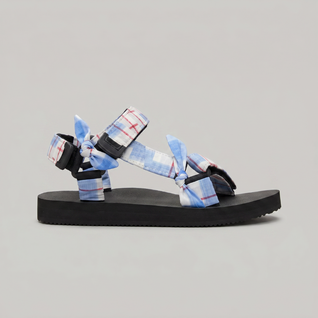Blue White Checks JaeDals 2.0