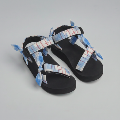 Blue White Checks JaeDals 2.0