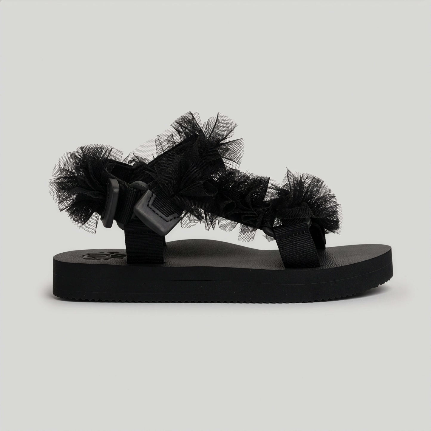 (Pre-order) Black Tulle Frills JaeDals 2.0