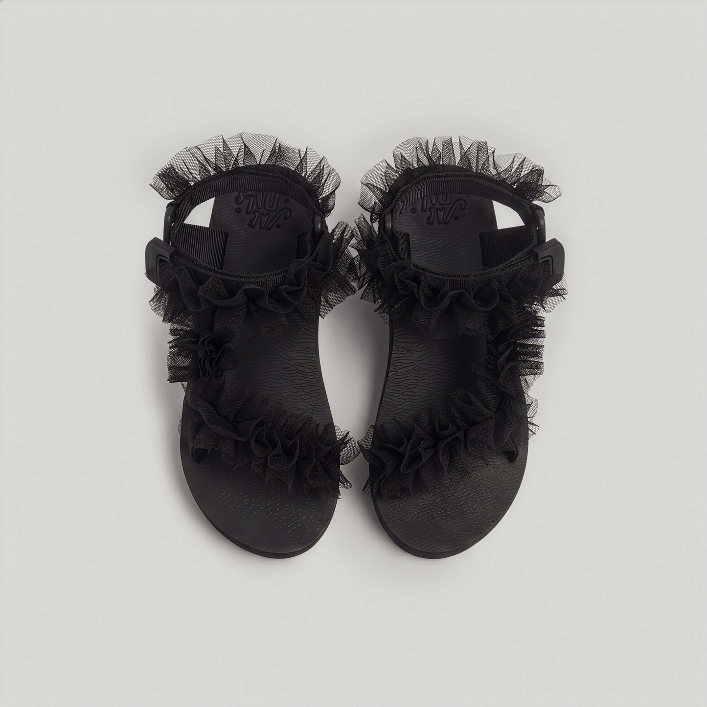 (Pre-order) Black Tulle Frills JaeDals 2.0