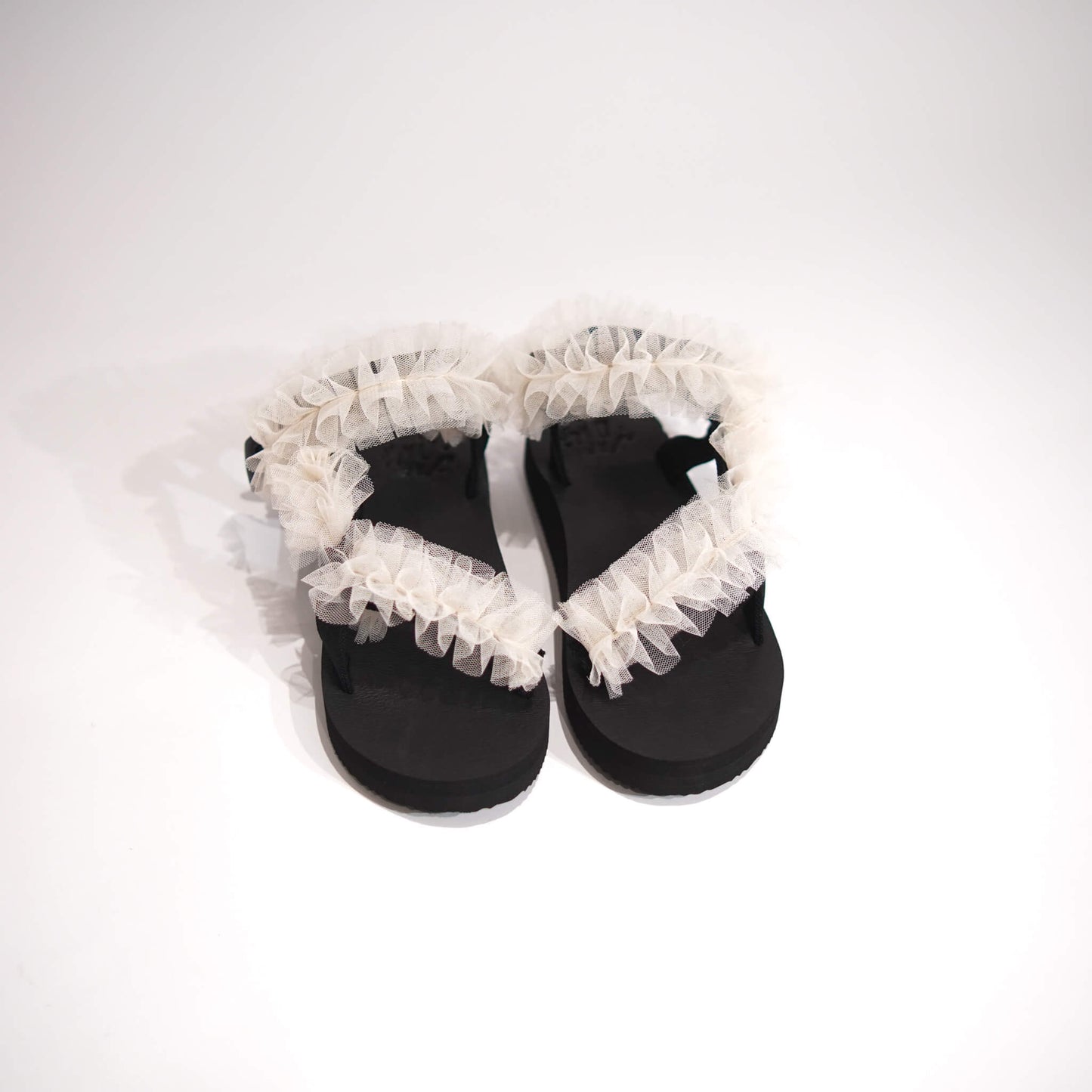 Cream Tulle Frills JaeDals 2.0