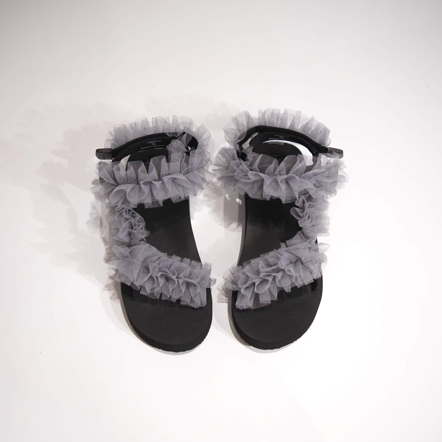 Grey Tulle Frills JaeDals 2.0