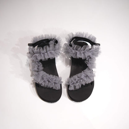 Grey Tulle Frills JaeDals 2.0