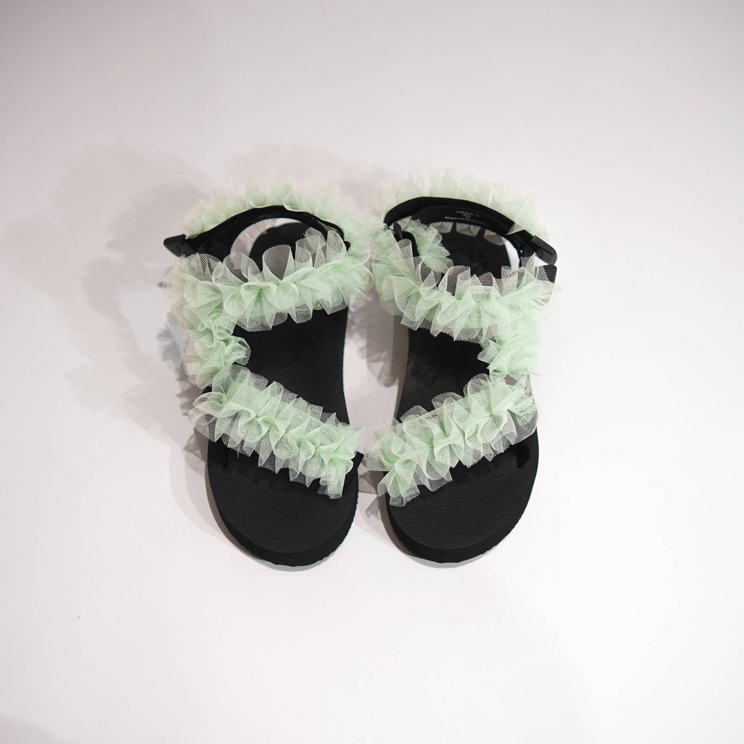 Mint Green Tulle Frills JaeDals 2.0