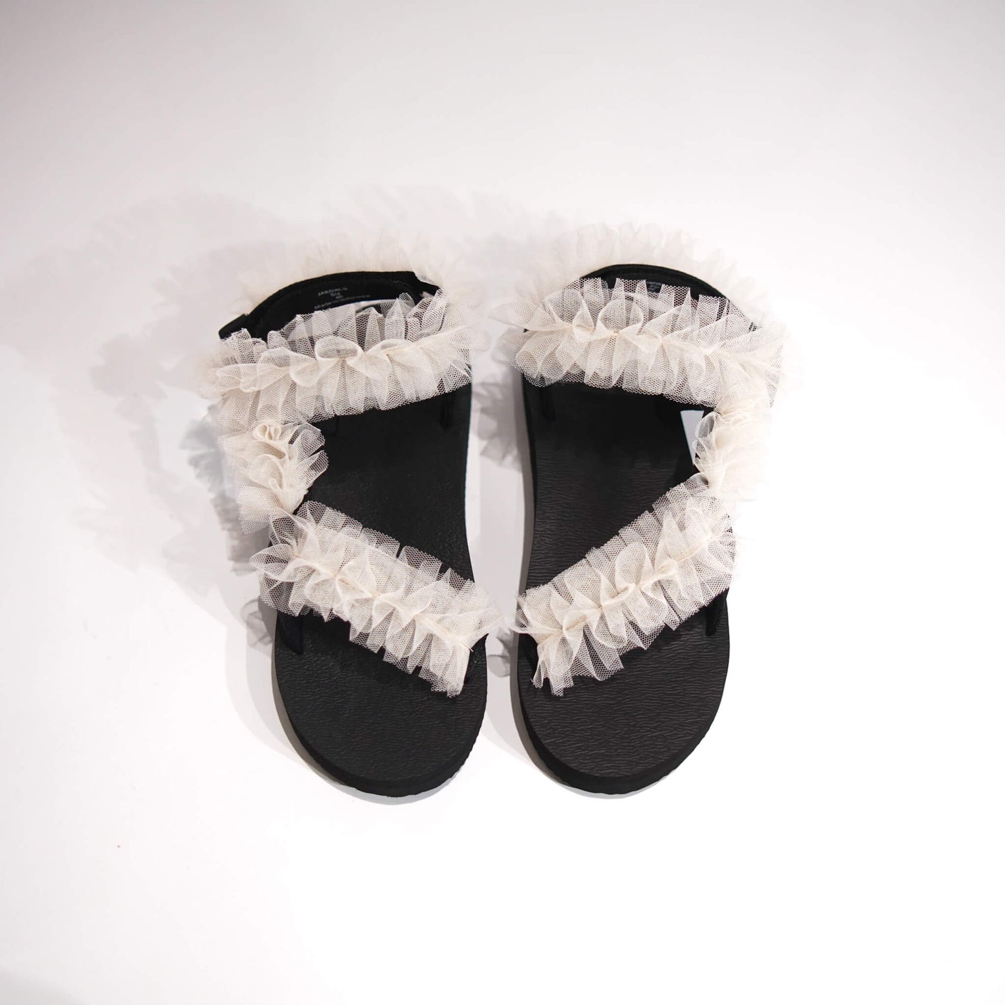 Cream Tulle Frills JaeDals 2.0