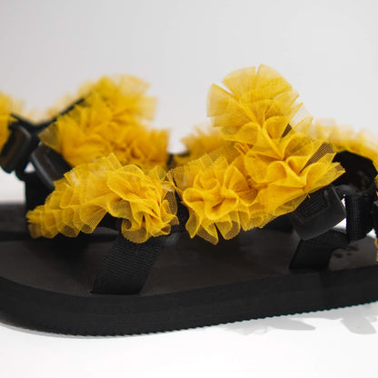Yellow Tulle Frills JaeDals 2.0