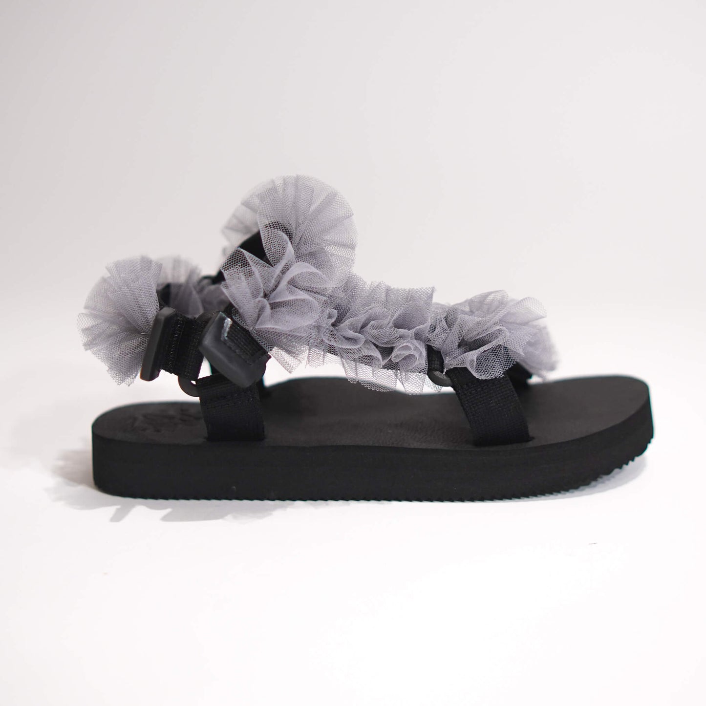 Grey Tulle Frills JaeDals 2.0