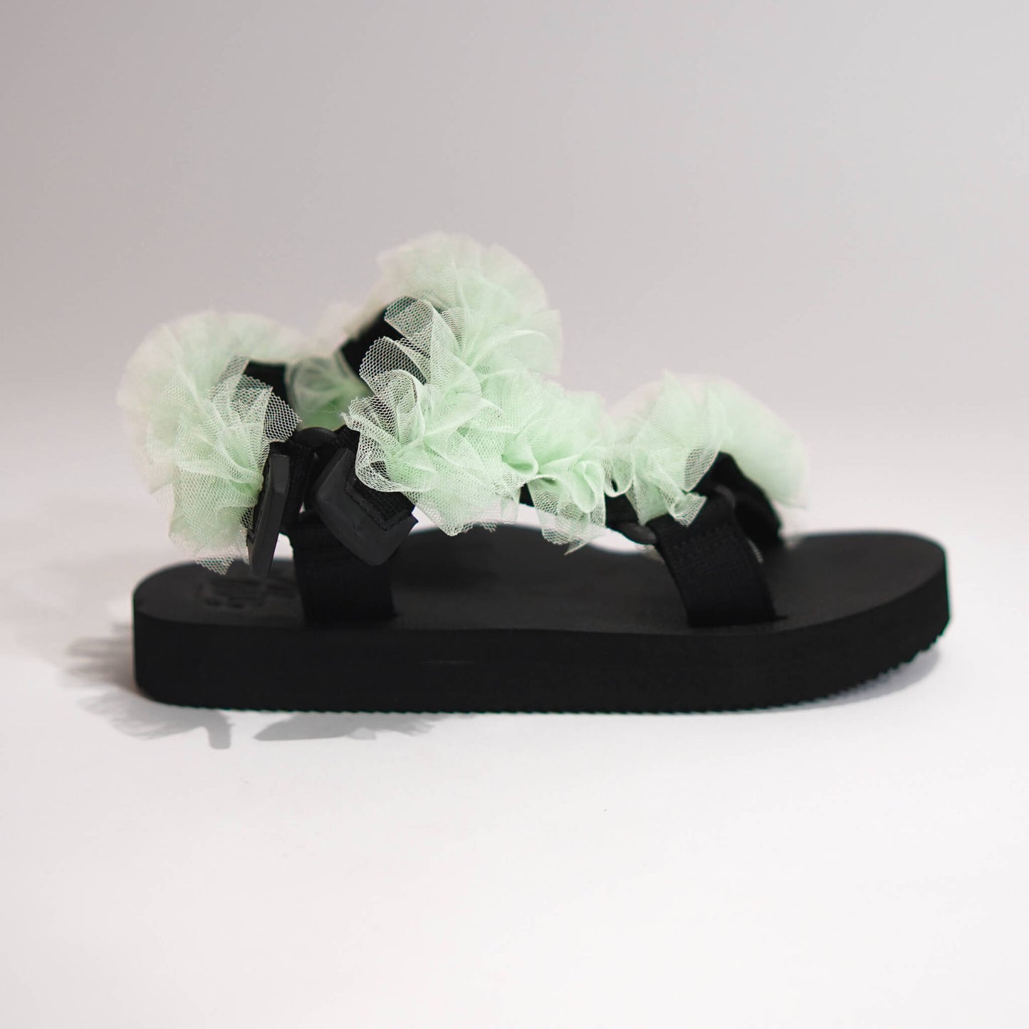 Mint Green Tulle Frills JaeDals 2.0