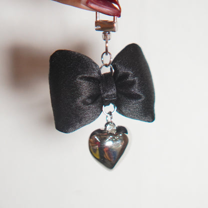 JaeDals Satin Bow Heart Chummies