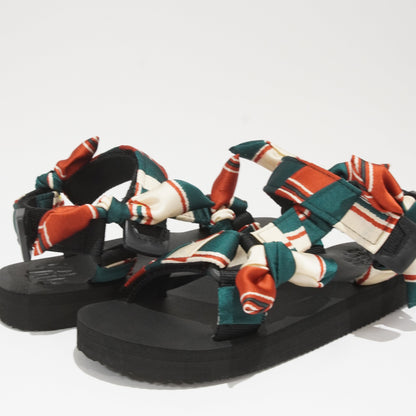 Retro Green Burnt Orange JaeDals