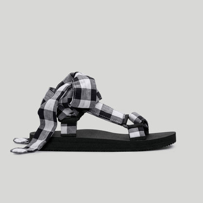 (Pre-Order) Gingham Tie JaeDals 2.0