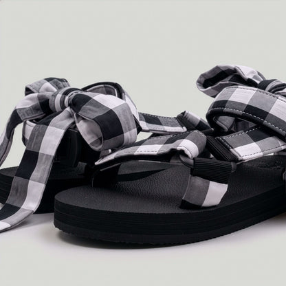 (Pre-Order) Gingham Tie JaeDals 2.0