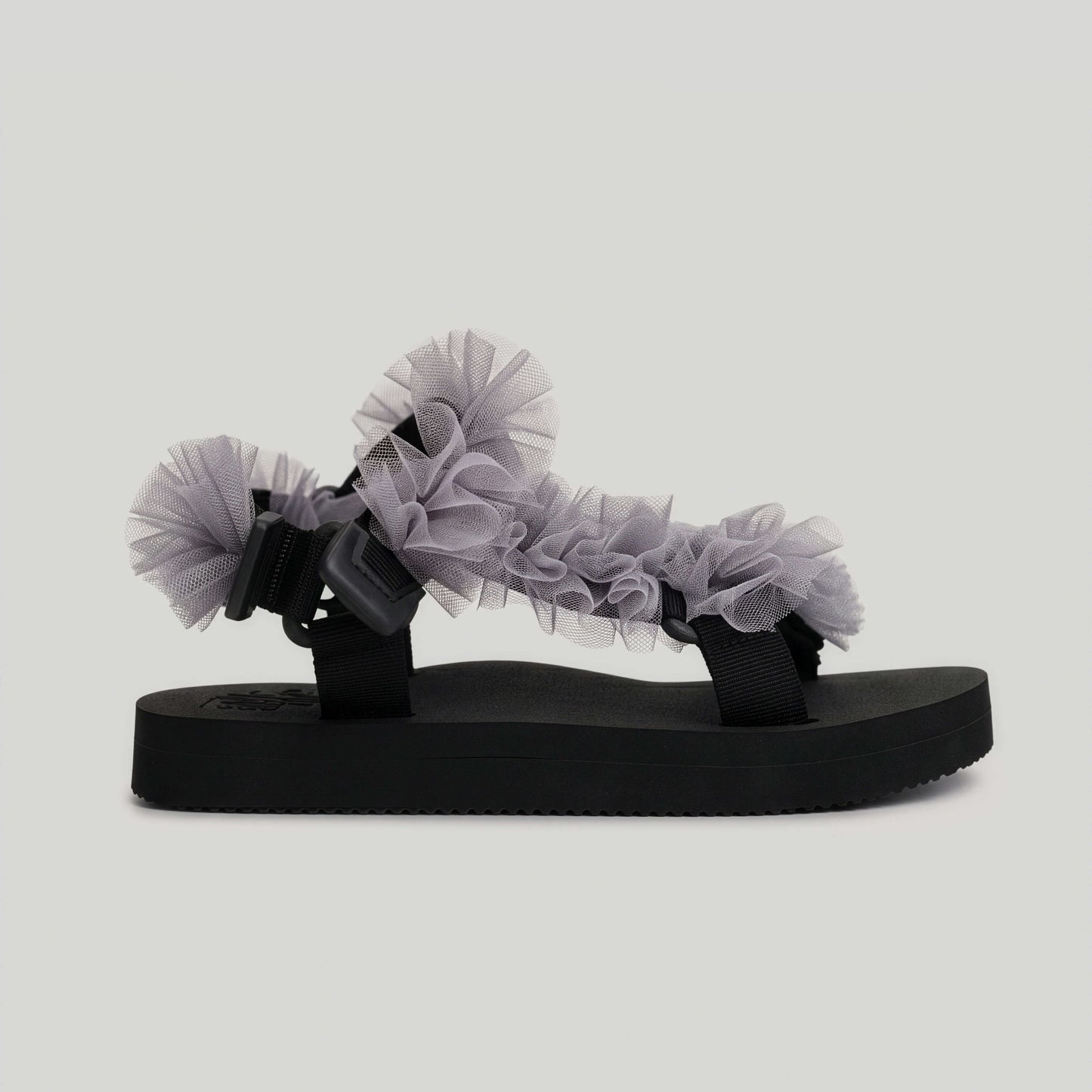 Grey Tulle Frills JaeDals 2.0