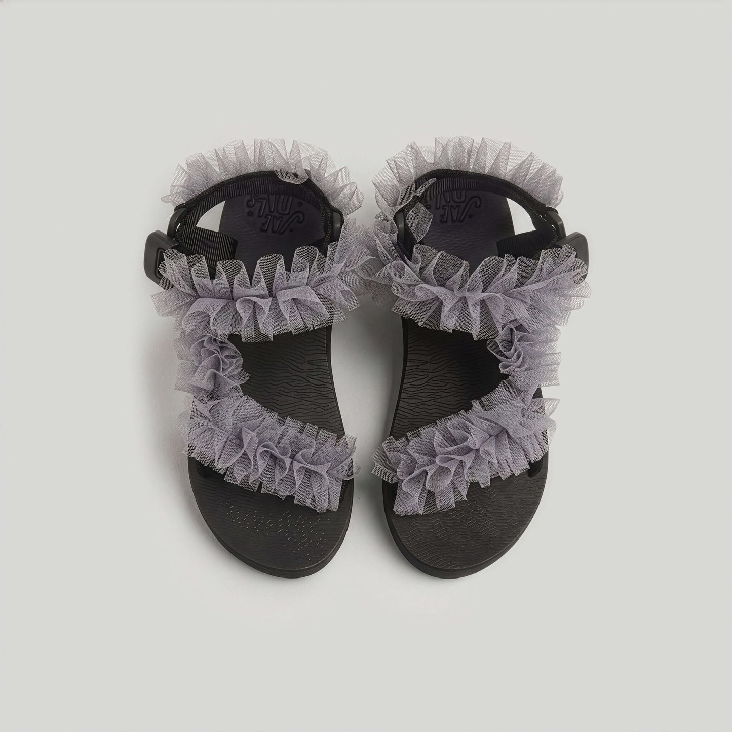 Grey Tulle Frills JaeDals 2.0