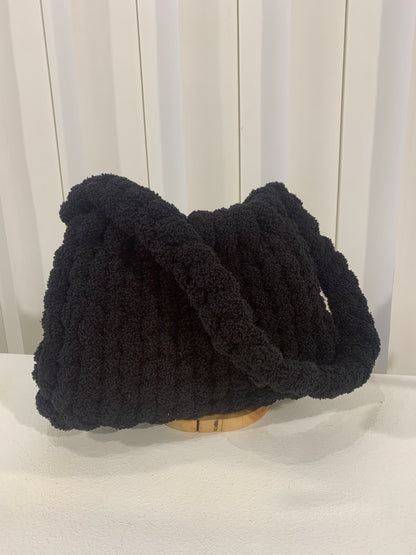Chupachupchar Fluffy Yarn Pouf Bag