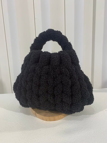 Chupachupchar Fluffy Yarn Pouf Bag