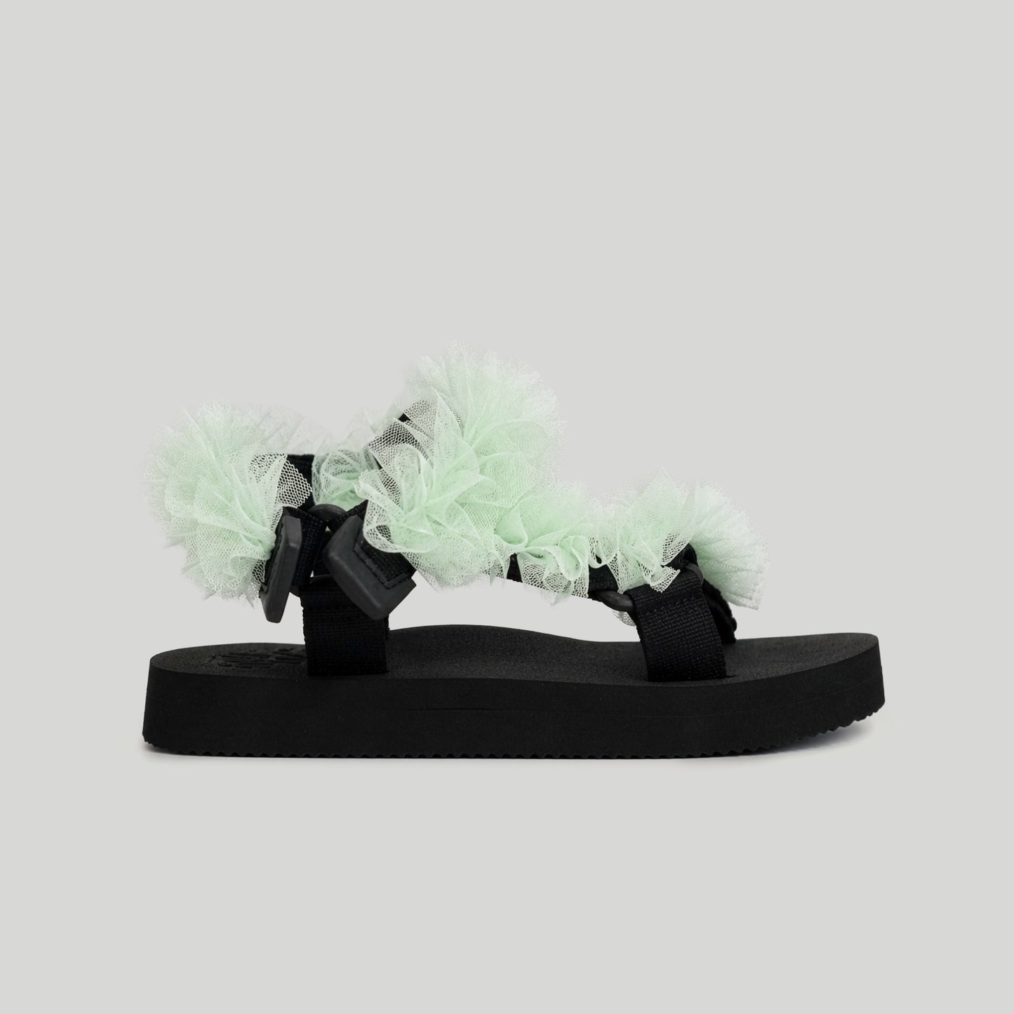 Mint Green Tulle Frills JaeDals 2.0