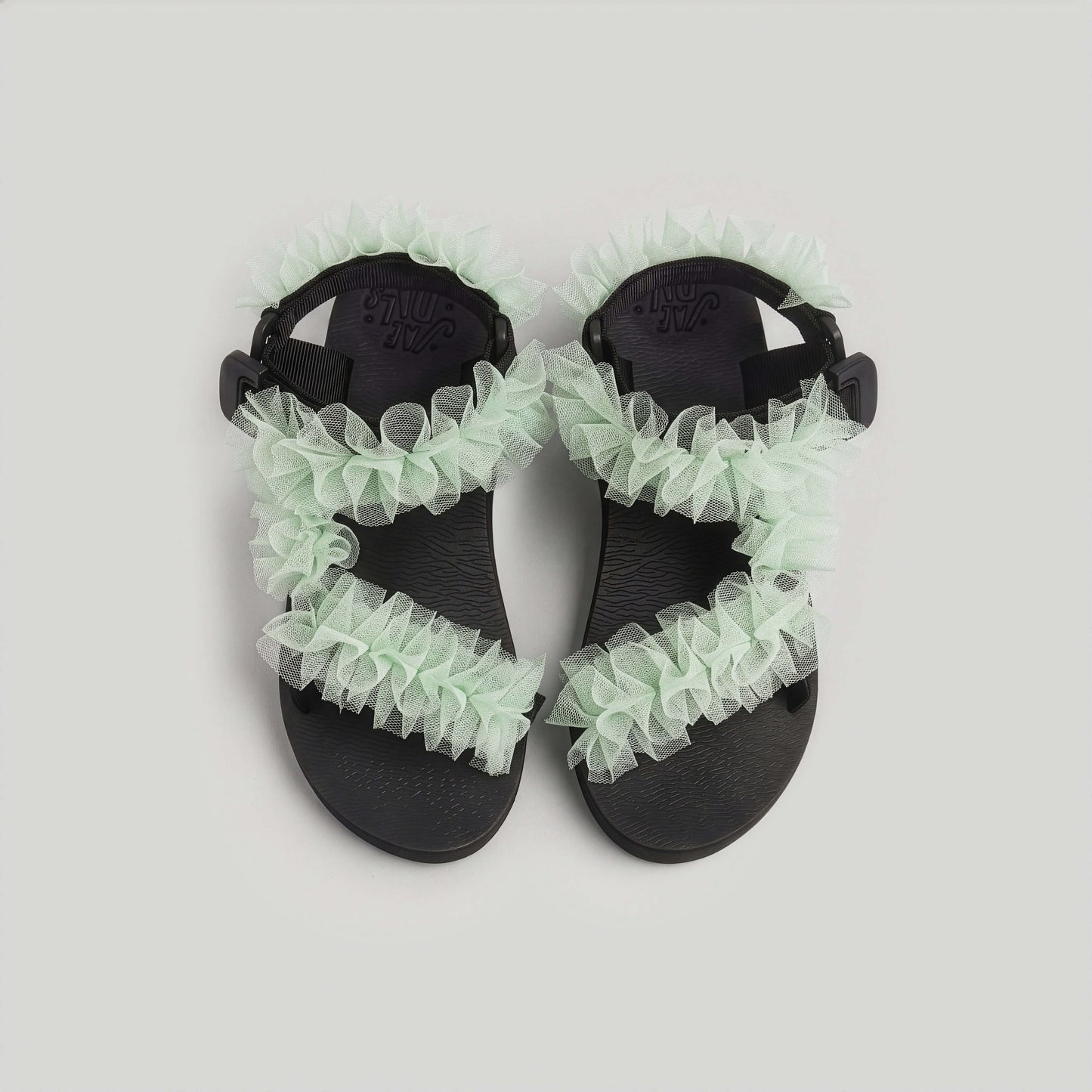 Mint Green Tulle Frills JaeDals 2.0