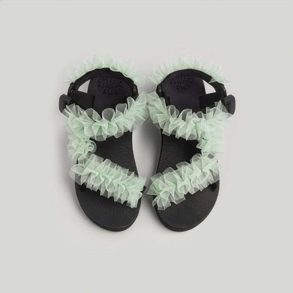 Mint Green Tulle Frills JaeDals 2.0