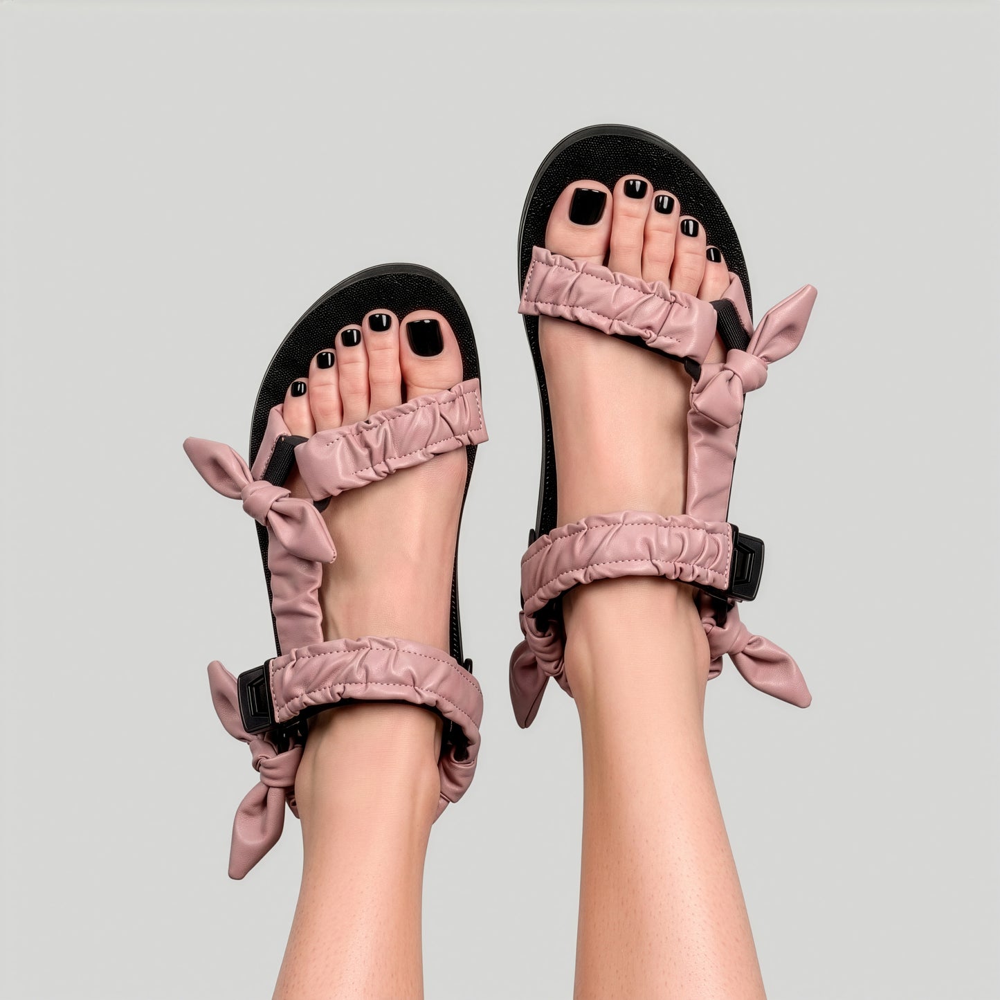 Pastel Pink Leather JaeDals 2.0