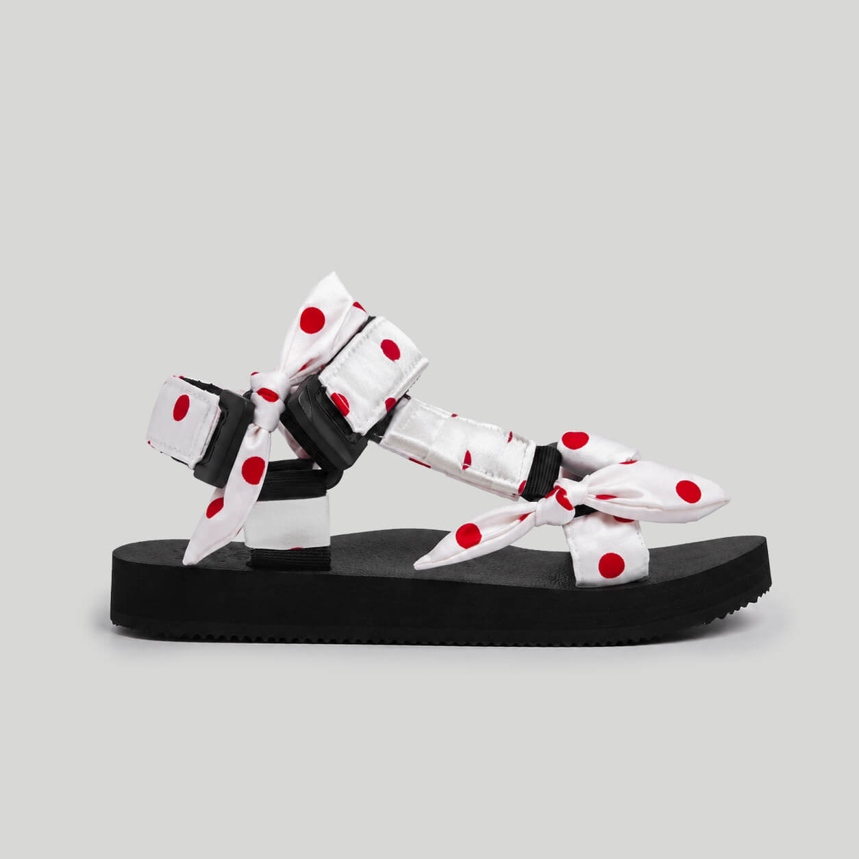 (Pre-Order) Red Polka Dotty on White JaeDals 2.0