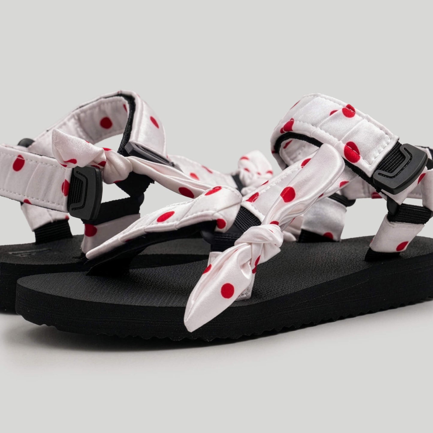 (Pre-Order) Red Polka Dotty on White JaeDals 2.0