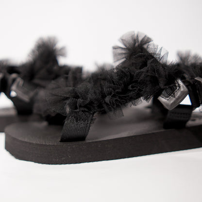 Black Tulle Frills JaeDals 2.0